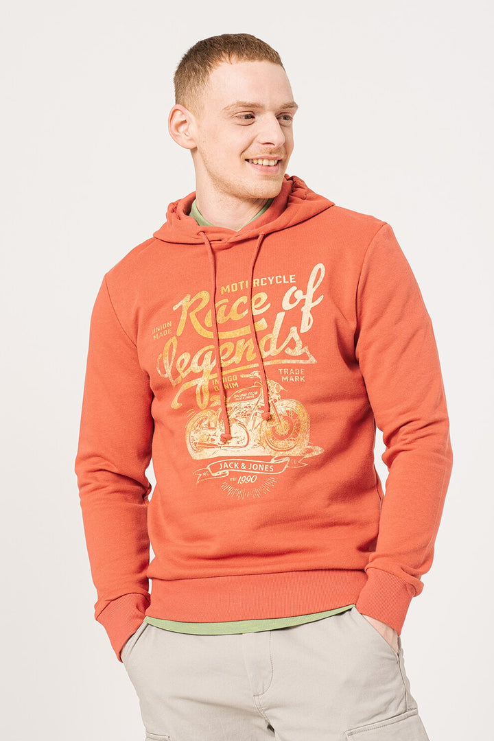 Mens Hoodie - Red