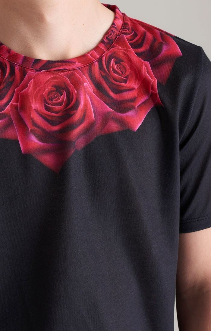 Boys T-Shirt - Black / Red