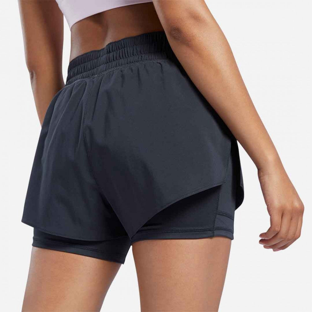 Womens Athletic Shorts - Black