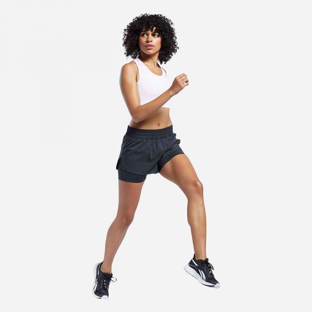 Womens Athletic Shorts - Black