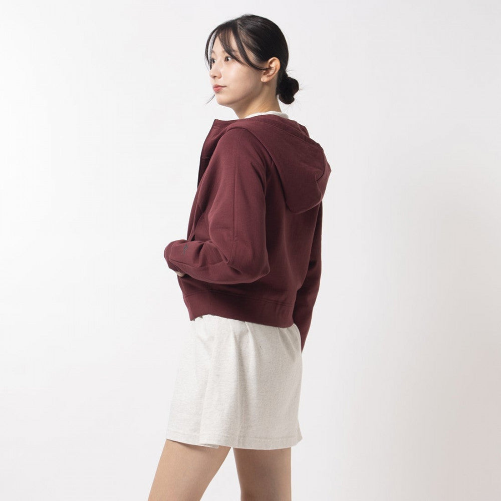 Womens Hoodie - Burgundy