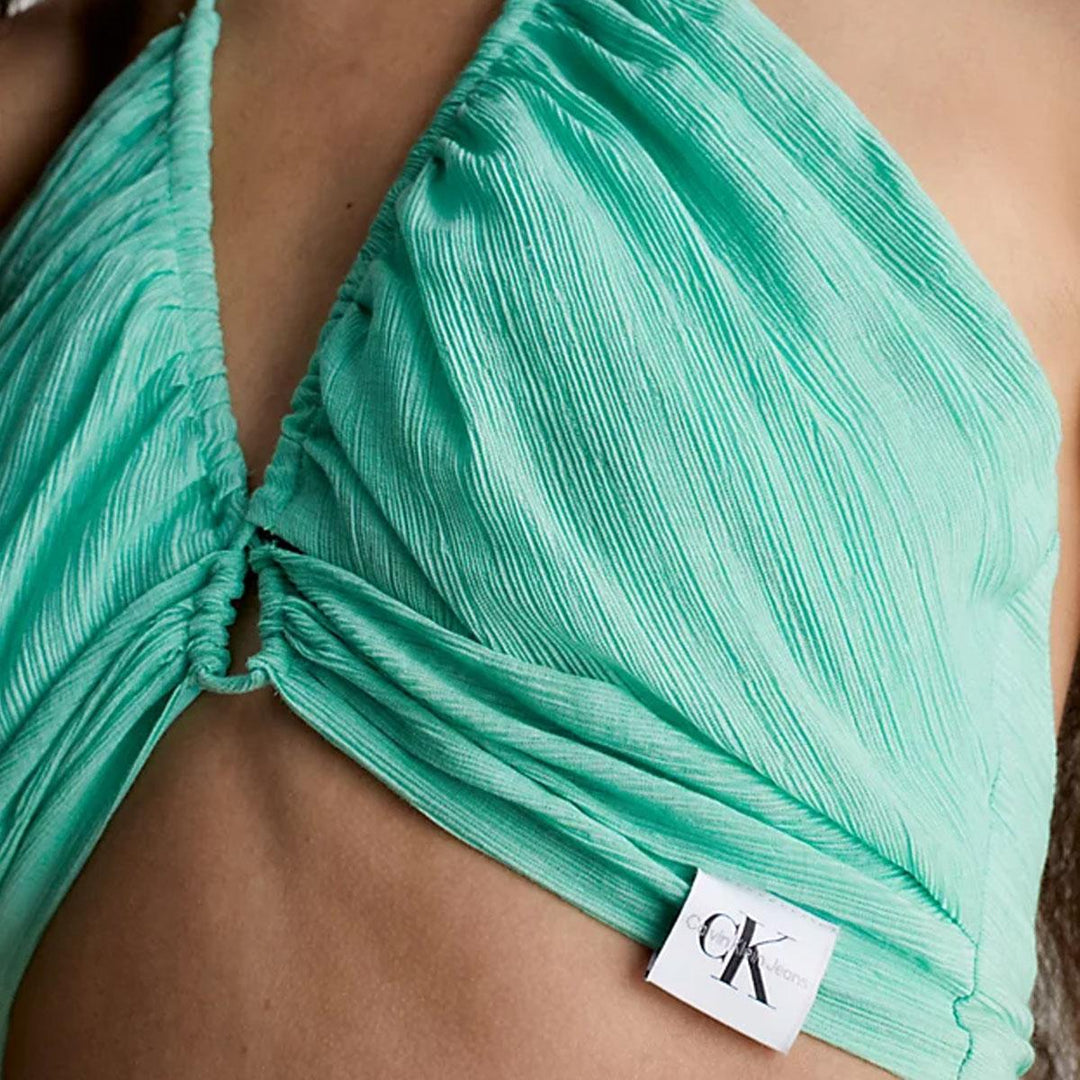 Womens Crop Top - Green
