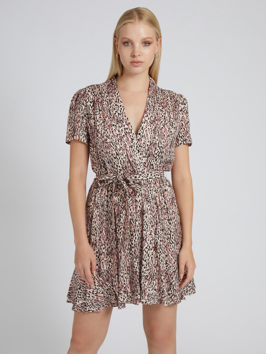 Womens Casual Dress - Leopard