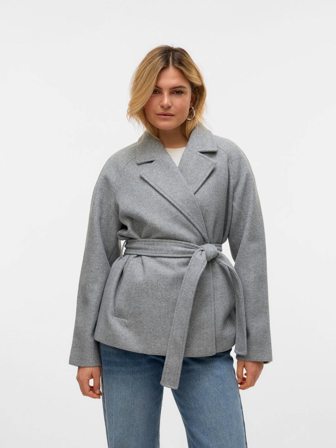 Light Grey Melange Women's Everyday Jacket