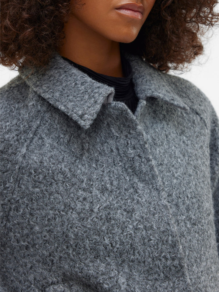 Medium Grey Melange Women's Everyday Jacket