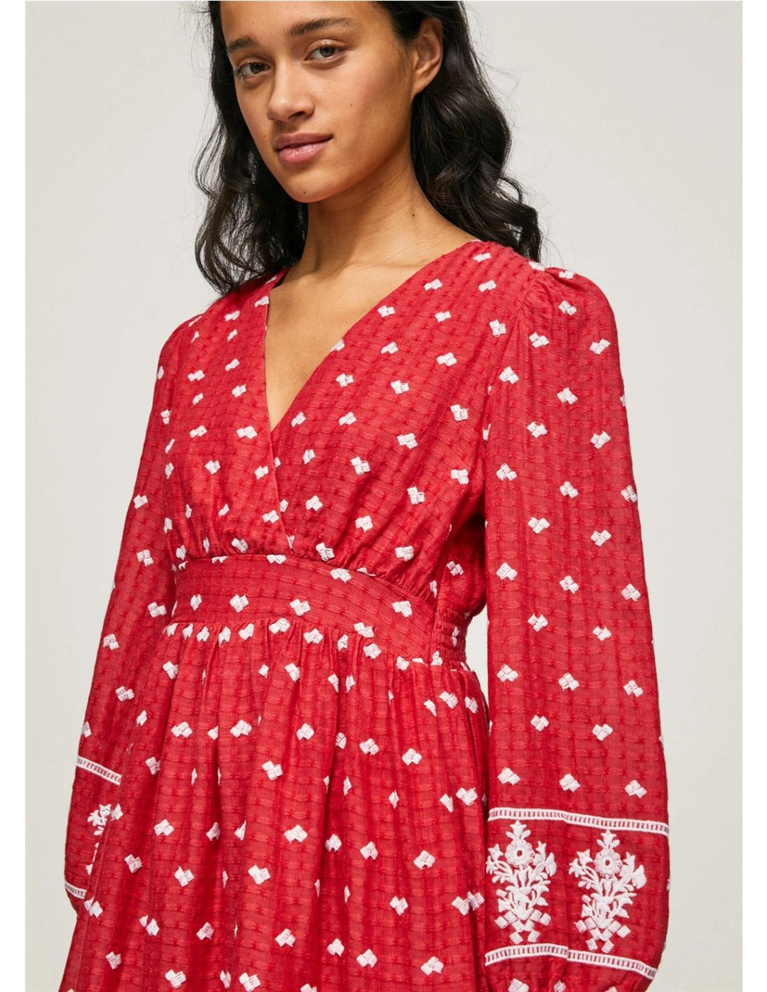 Womens Mini Dress - Red