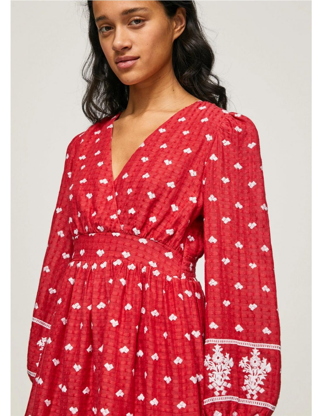 Womens Mini Dress - Red