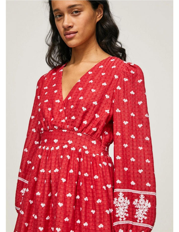 Womens Mini Dress - Red