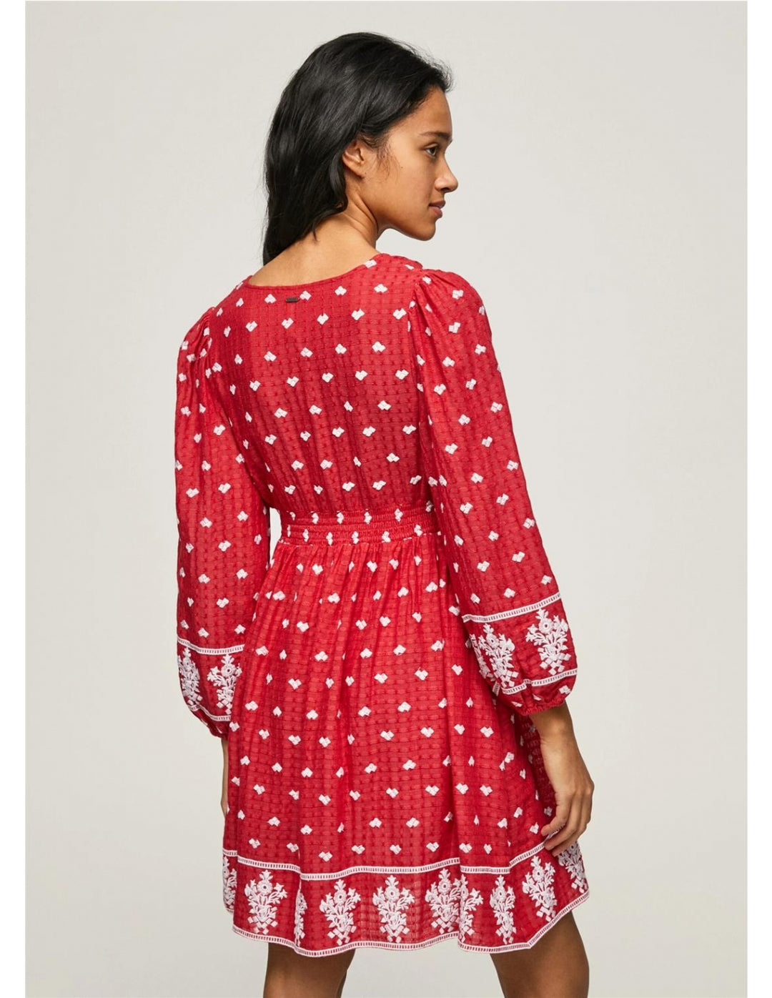 Womens Mini Dress - Red
